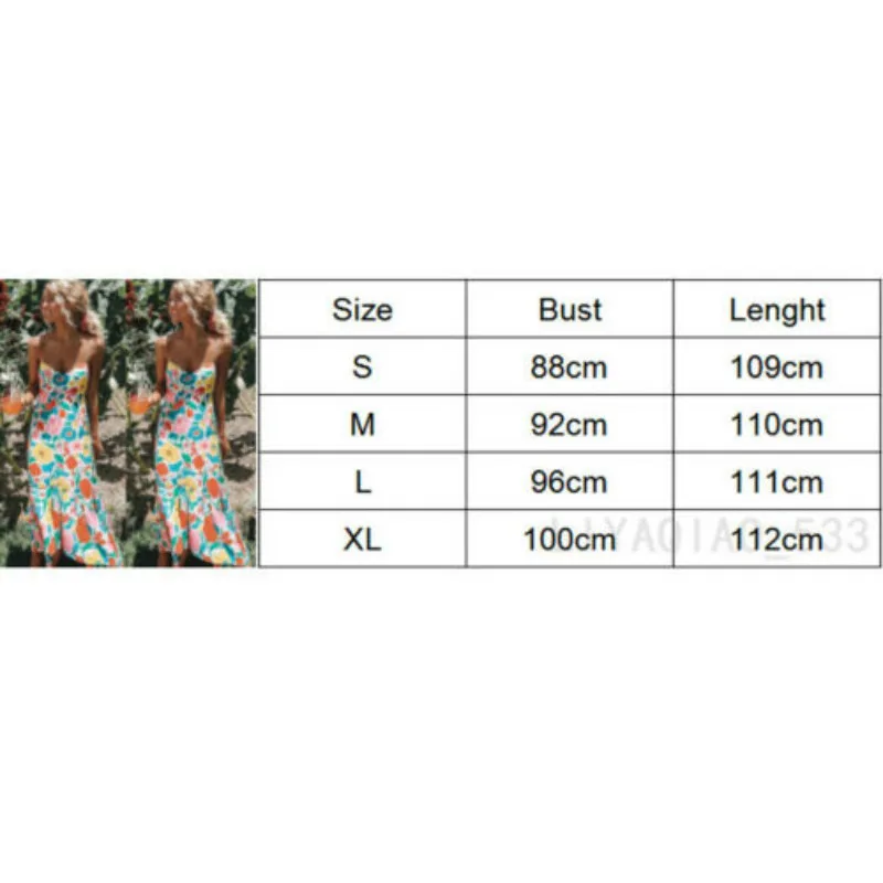 Женское шифоновое платье-макси с V-образным вырезом без рукавов | Спорт и