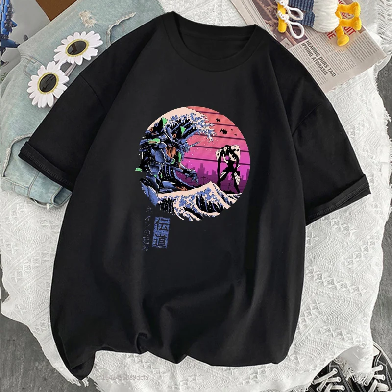 

Womens Oversized Graphic Hip Hop Black Tops Tee Women Anime Harajuku Streetwear Hoody Summer Short Sleeve