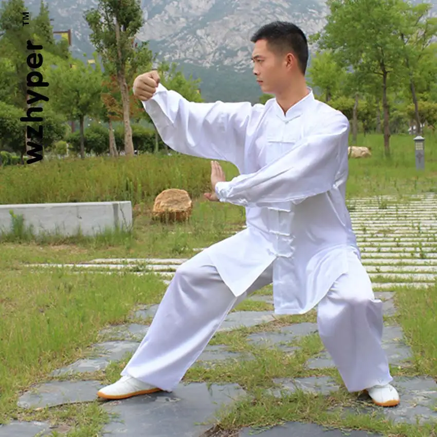 

7 Colors High Quality Tai chi Uniform Cotton Wushu Kung fu Clothing Kids Adults Martial arts Wing Chun Suit Chinese Costumes