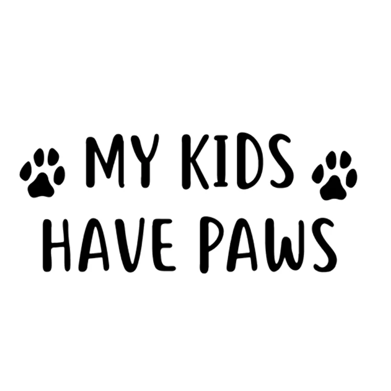Мой ребенок имеет лапу автомобильные наклейки кошка собака фотоаксессуары для