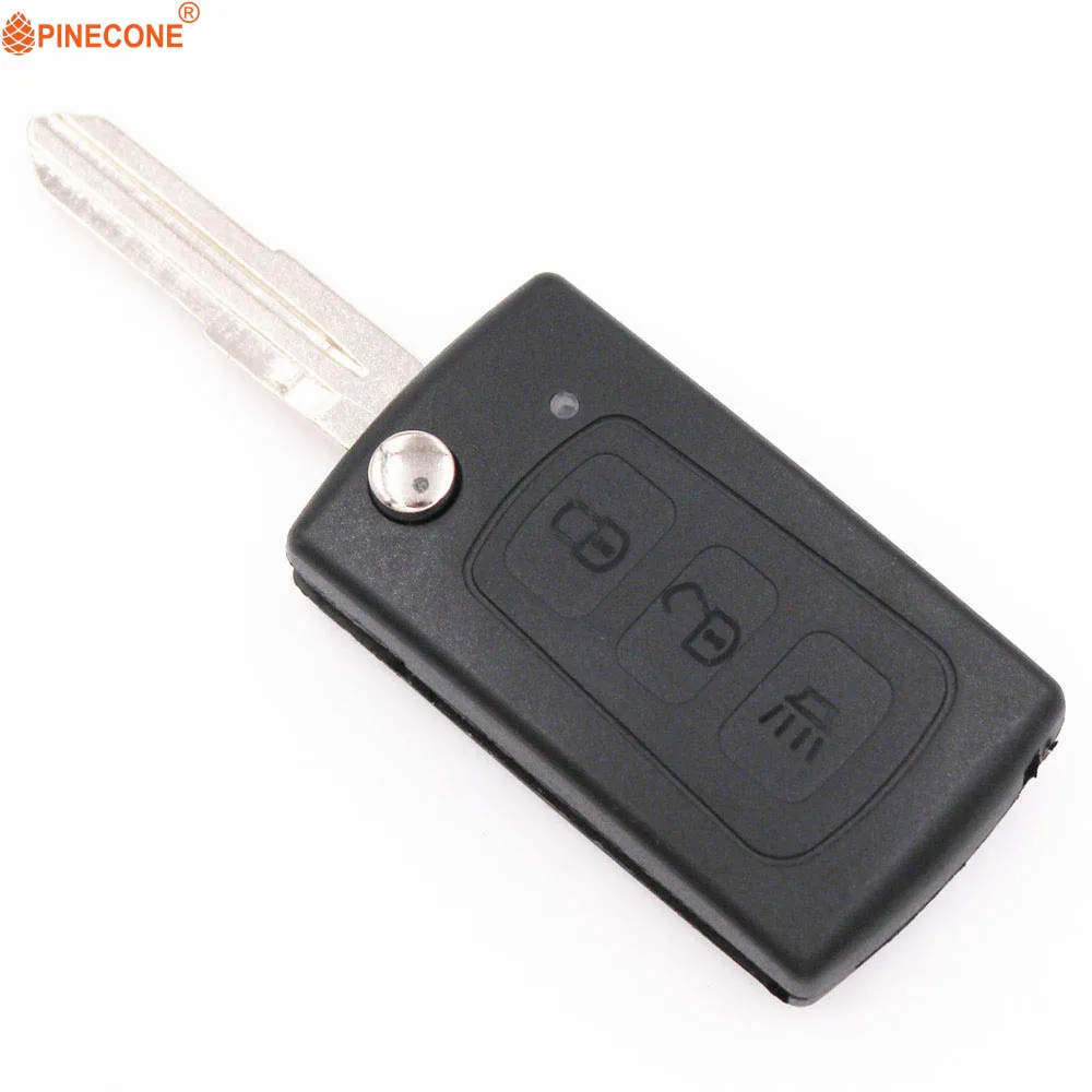 

High Quality Replace Key Fob Case for Great Wall Hover H5 Haval H5 Car Key 3 Button Repair Flip Key Shell No Battery Holder