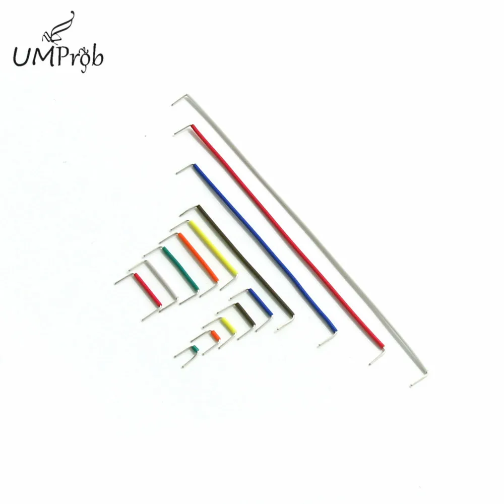 140 Pcs U Shape Solderless Breadboard Jumper Cable Wire Kit for arduino Raspberry pi Diy | Электронные компоненты и