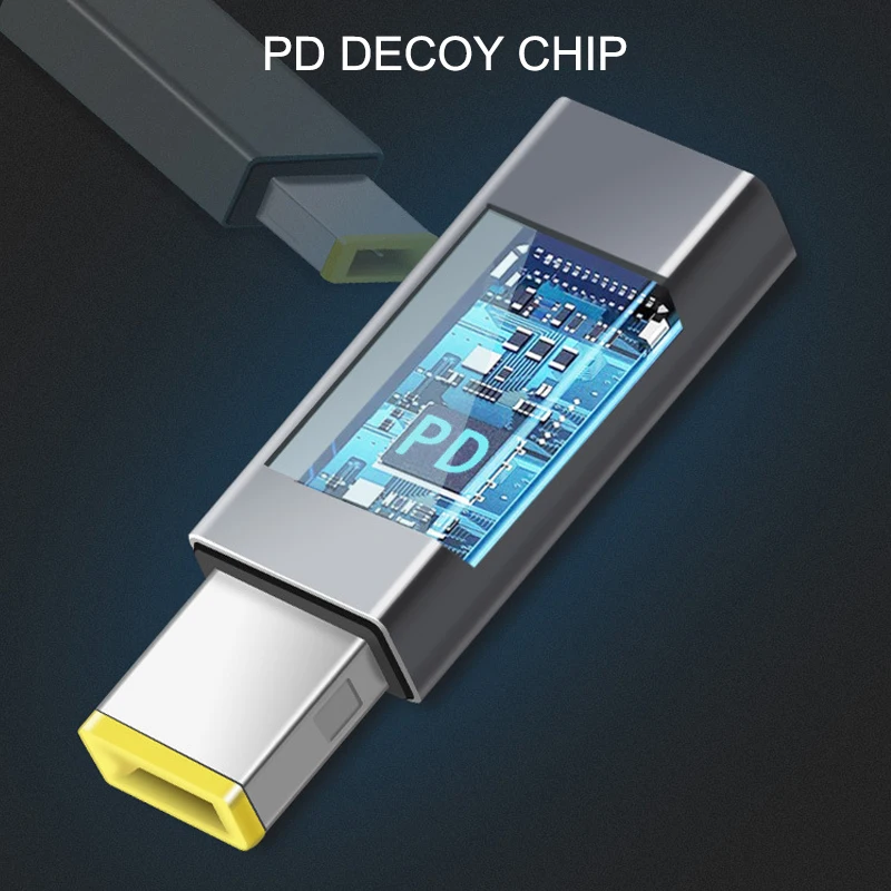 Universal Dc Power Supply Adapter Connector USB C to 7.4x5.0 4.5x3.0 5.5x2.5mm Plug Jack Converter for Hp Asus Lenovo Laptop | Компьютеры