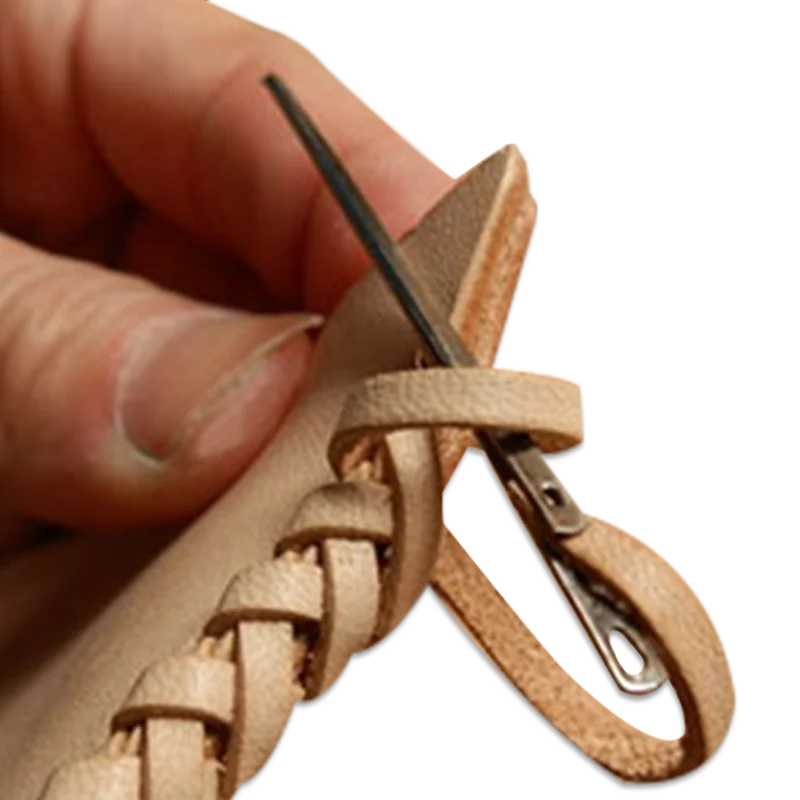 3 шт. кожаный инструмент для ремесленного пошива кожаная веревка игла кожа иголка