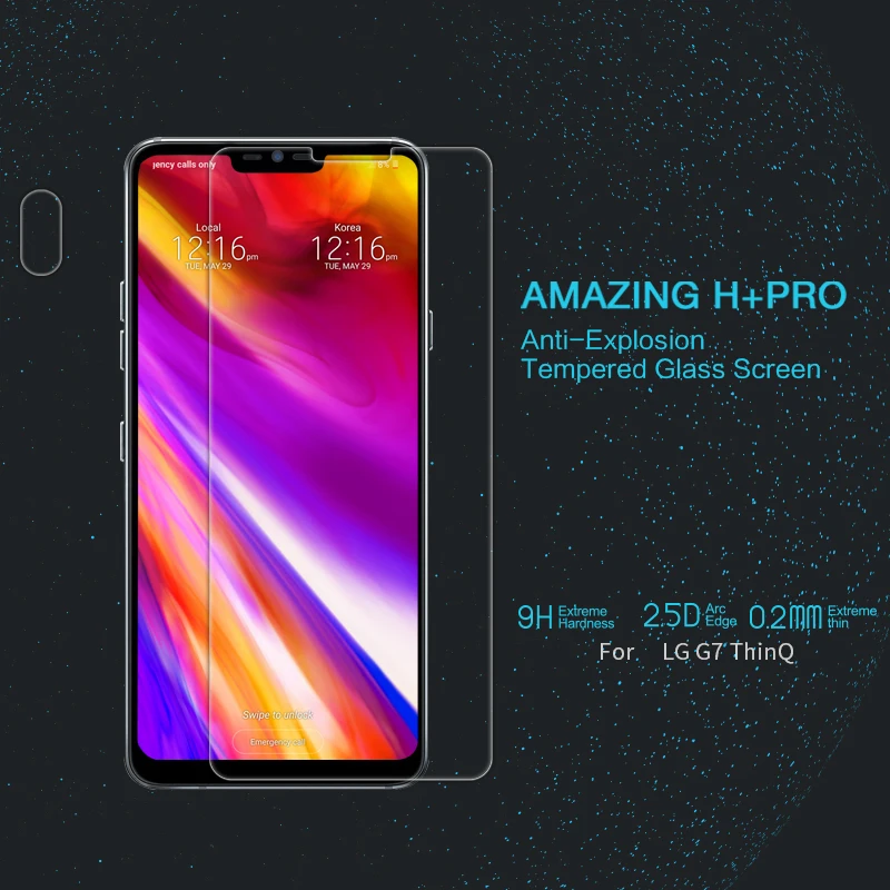 Для lg G6 стекло Nillkin Amazing H/H+ PRO 9H Закаленное стекло-экран протектор для lg Q7 стекло lg G7 ThinQ стекло защитная пленка