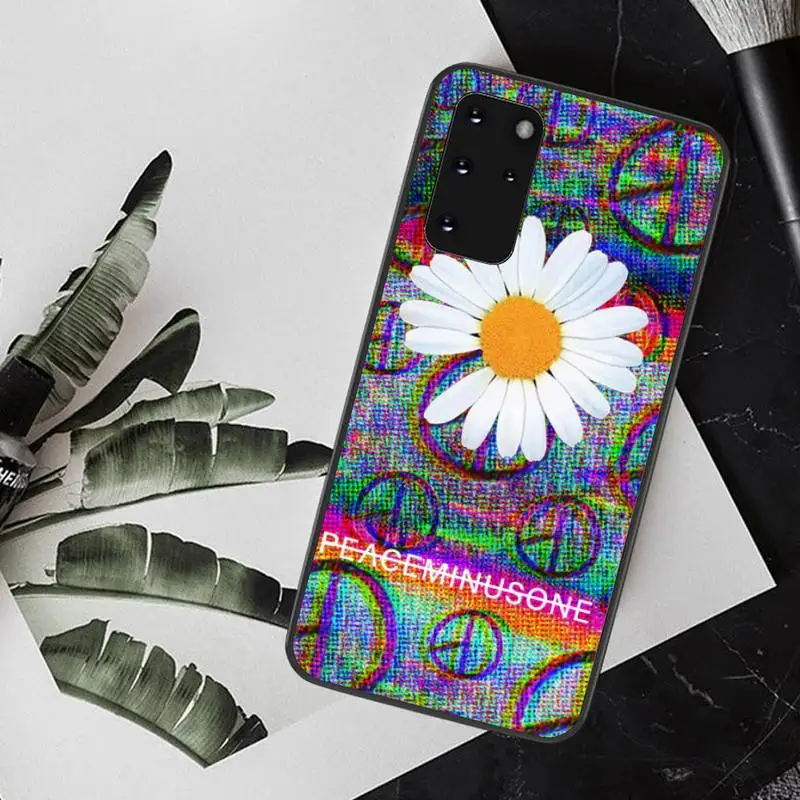 

NBDRUICAI INS G dragon peaceminusone Black TPU Soft Rubber Phone Cover for Samsung S20 plus Ultra S6 S7 edge S8 S9 plus S10 5G