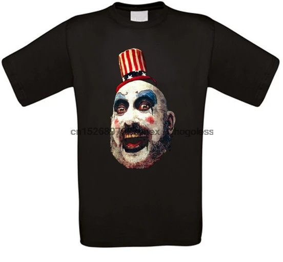 Captain Spaulding дьявола отклоняет дом 1000 трупов футболка все размеры новый|Мужские