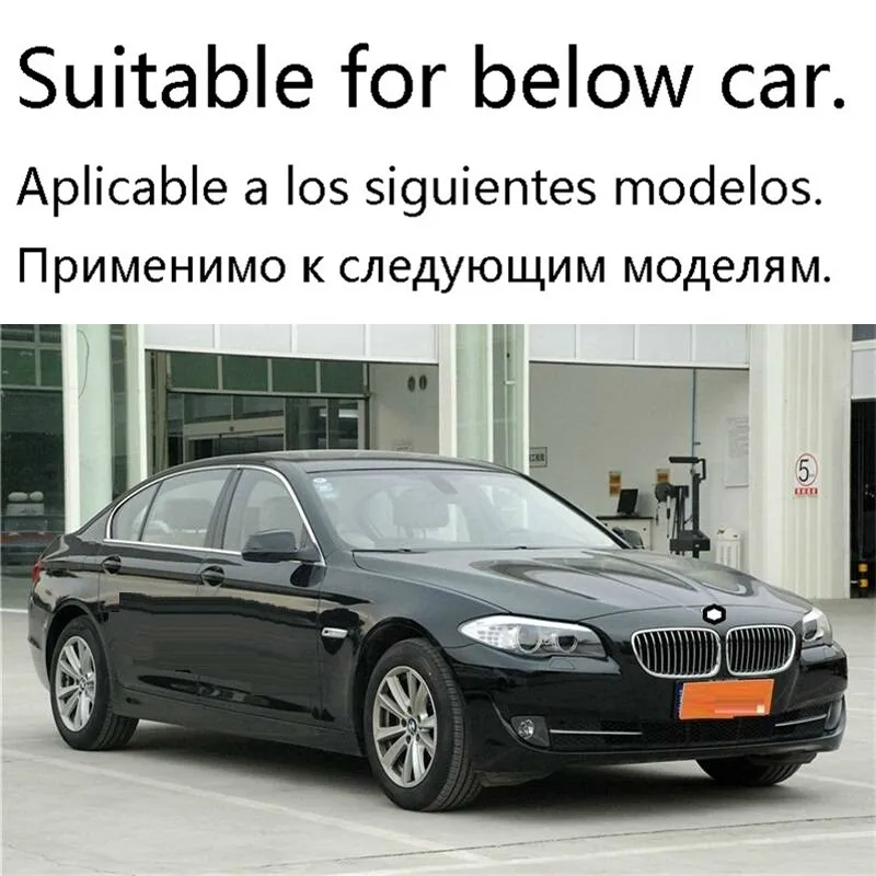 Задняя панель багажника ножная педаль внешние Automovil хромовые молдинги крышки