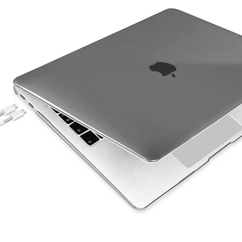 Прозрачный пластиковый твердый чехол для MacBook 13Air 2020 Retina Pro 13 15 16 дюймов ноутбука +