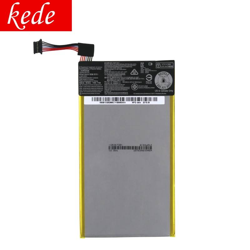 Kede 3 7 V 15.8WH L14C1P21 батарея для Lenovo MIIX MIIX3 830 серии Бесплатная разборка