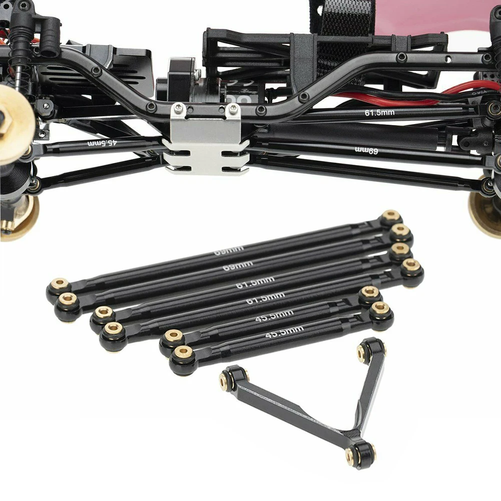 Для SCX24 AXI90081 C10 Ford JEEP тяга тяги комплект RC гусеничный автомобиль запасные части