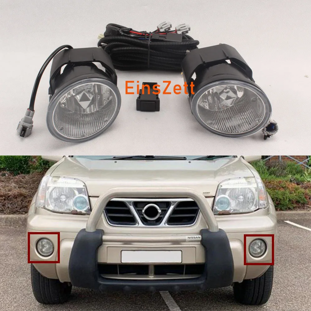 1 комплект Противотуманные фары Дневные Фары противотуманные лампы в сборе для