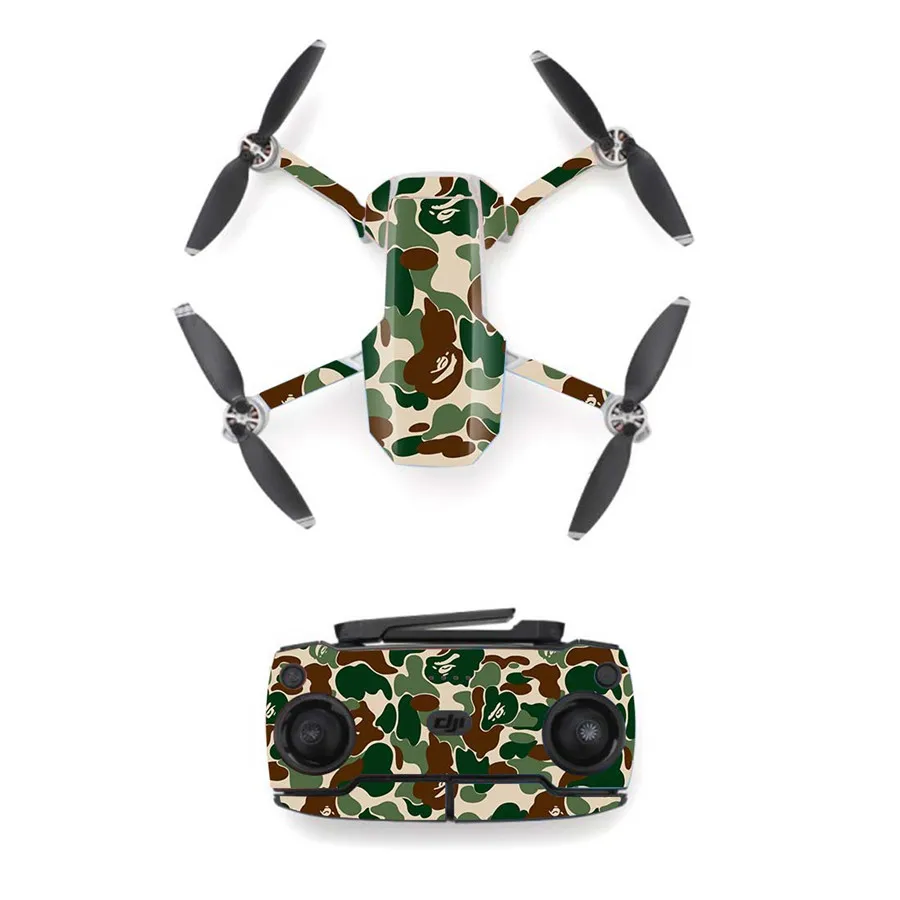 31 стильный Камуфляжный стикер для DJI Mavic Mini Drone и пульт дистанционного управления