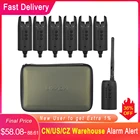 Сигнализатор Lixada, беспроводной, цифровой, со сменным цветом, с чехлом, светодиодный индикатор сигнала тревоги