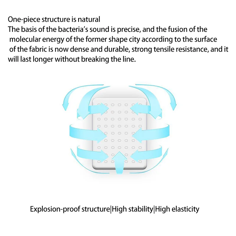 

191x73cm Thickened Nap Air Bed Portable Camping Folding Air Bed Single Inflatable Bed