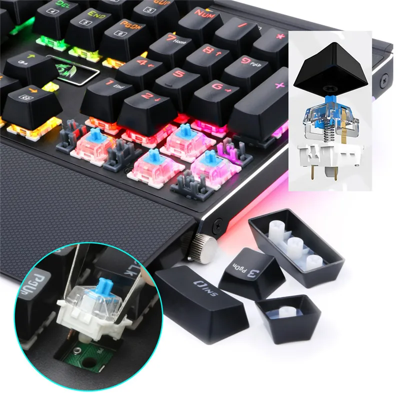Проводная Механическая клавиатура Redragon K567 для настольного ПК/ноутбука игровая