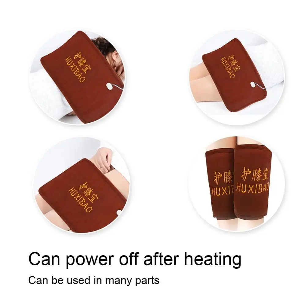 Унисекс Электрический наколенники травяной прижигания мокса облегчение боли