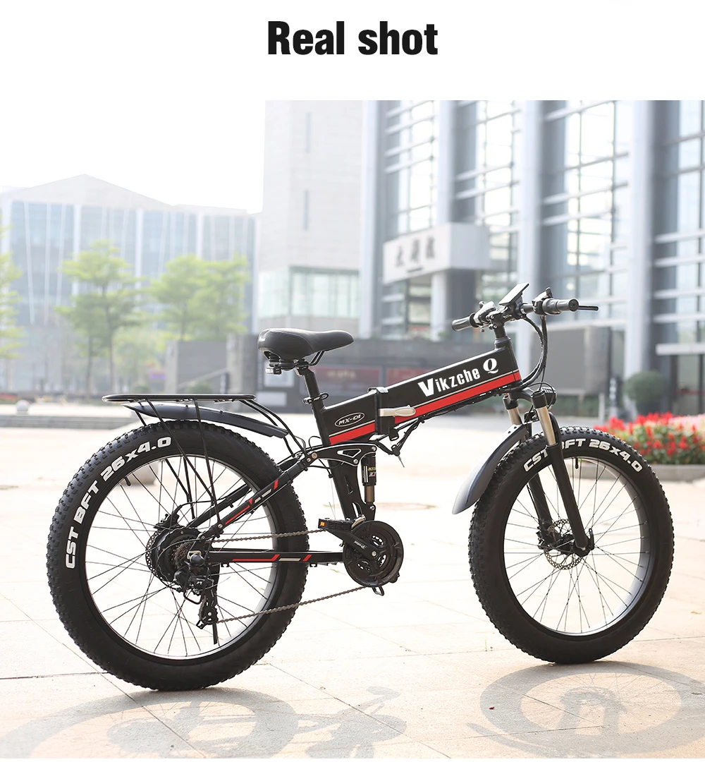 Kaufen 1000w Elektrische Fahrrad 26 Zoll Motorrad 48v Klapp Fahrrad Berg Radfahren Schnee Fett Reifen Leichte Aluminium Rahmen Ebike