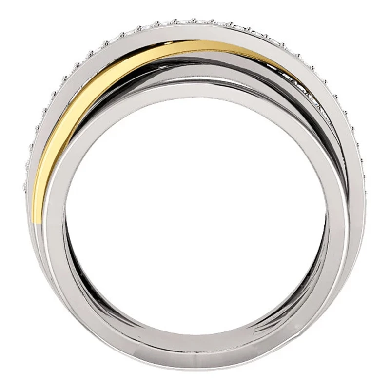 Huitan с украшением в форме Креста нового дизайна женское кольцо крупными камнями