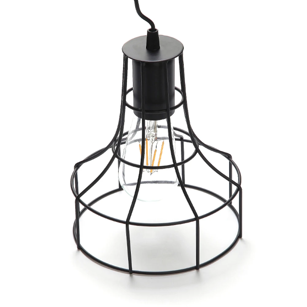 

E27 With Pull Cord Warm White Landscape Easy Install Indoor Lighting Pendant Light Barn Shed Low Voltage Solar Powered Emergency