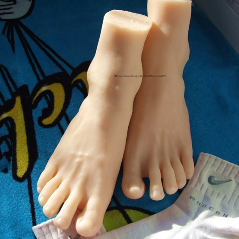 Медицинская живопись Обучающие чулки силиконовая модель для ног