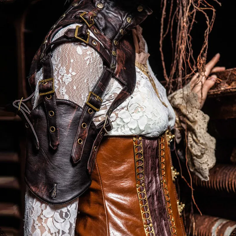 Стимпанк промышленная революция мульти-переменный браслет на предплечье