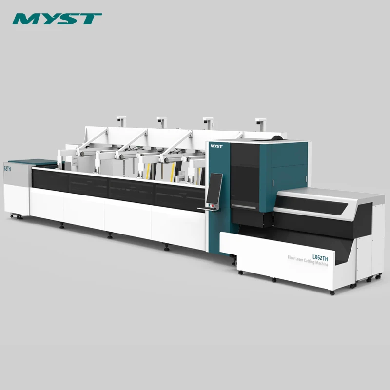 Машина для лазерной резки труб Jinan с автоматической системой загрузки фабрика MYST