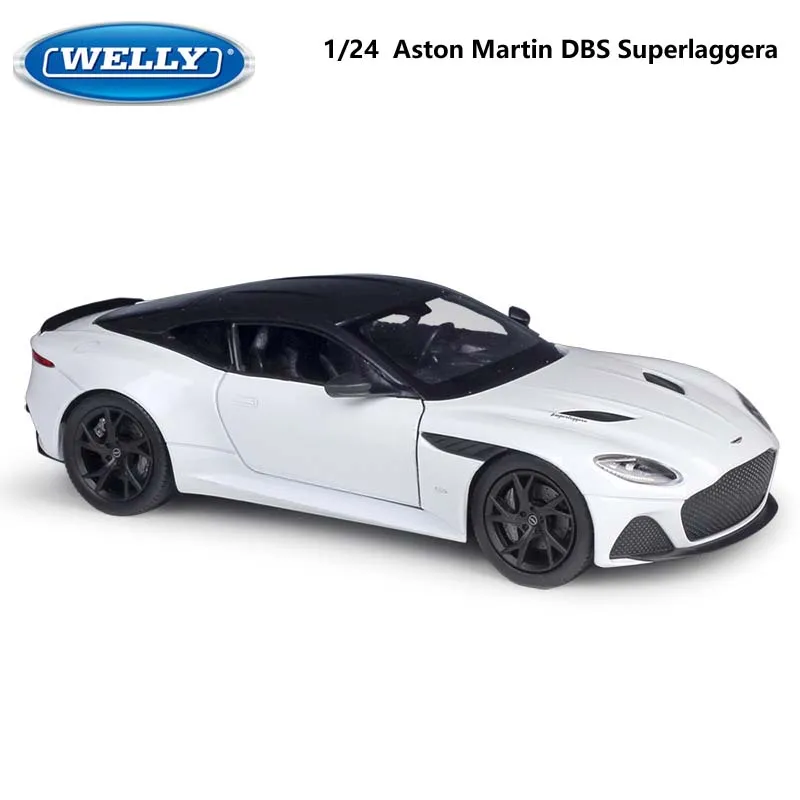 Резиновые литья под давлением 1:24 автомобилей Aston Martin DBS Superlaggera классическая