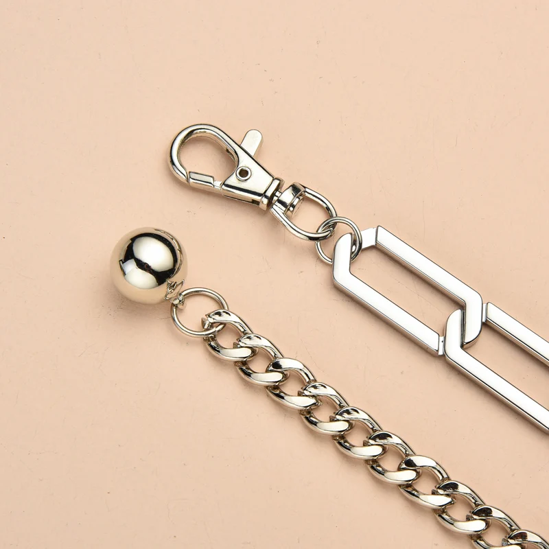 

Waist chain women's decoration Korean version simple versatile chain belt with dress shirt metal thin belt
