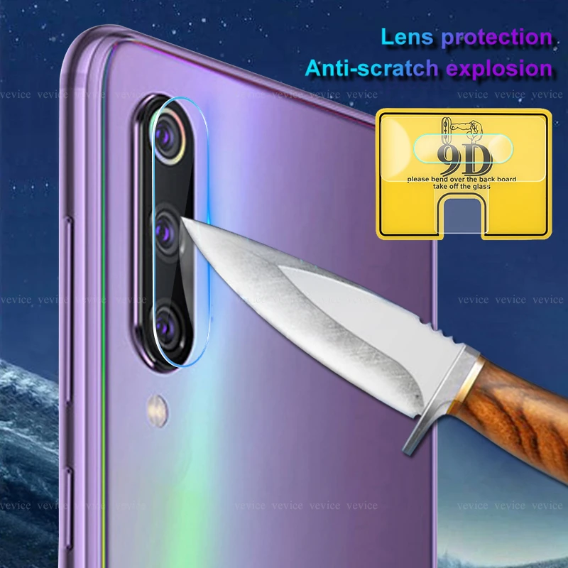 2x 9D стекло для объектива камеры Xiaomi Mi 9 SE 8 A2 A3 Lite 6X 9T Защитная закаленная пленка Redmi