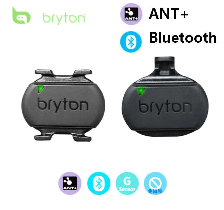 Датчик частоты вращения педалей Bryton Rider 420 ANT + Bluetooth монитор сердечного ритма для