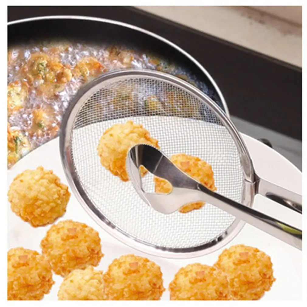 Многофункциональный фильтр для ложки с масляным фильтром Сковорода барбекю