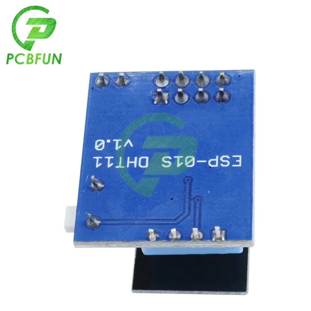 ESP8266 DHT11 Temperature and Humidity WIFI Adapter Board Module+ESP-01S Module 802.11 b/g/n 3.7V-12V VCC GND FOR Arduino | Электронные