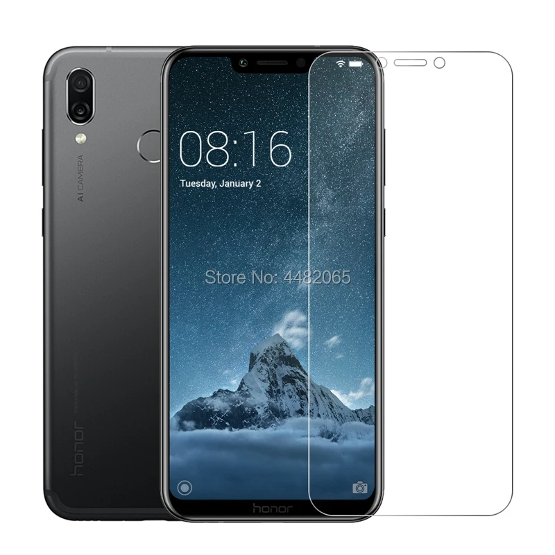 

2.5d 0.26mm tempered glass for huawei honor play honorplay 6.3 screen protector protective film for huawei honor play 6.3 shield