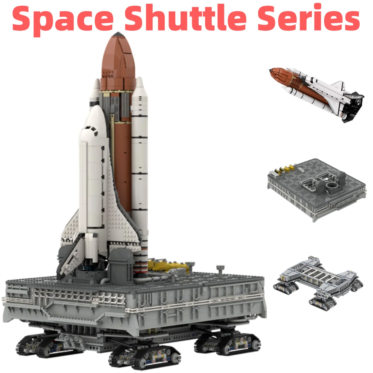 

Creative MOC Space Shuttle Series Launch Platform Center Spaceship Building Block Model DIY Device Building Rocket Kids Toys