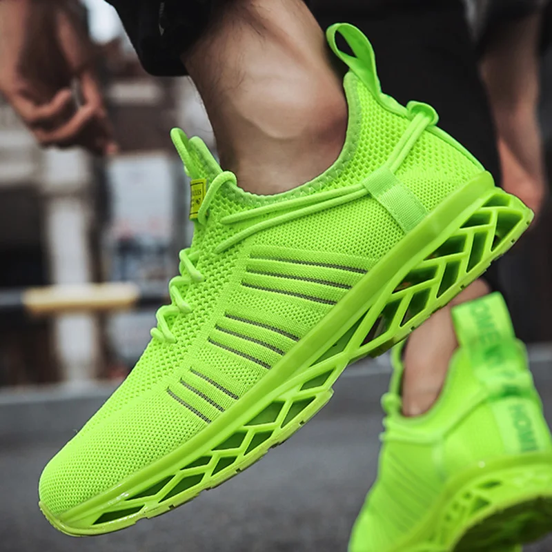 Светильник кие кроссовки для бега 45 Модные дышащие 44 уличная прогулочная