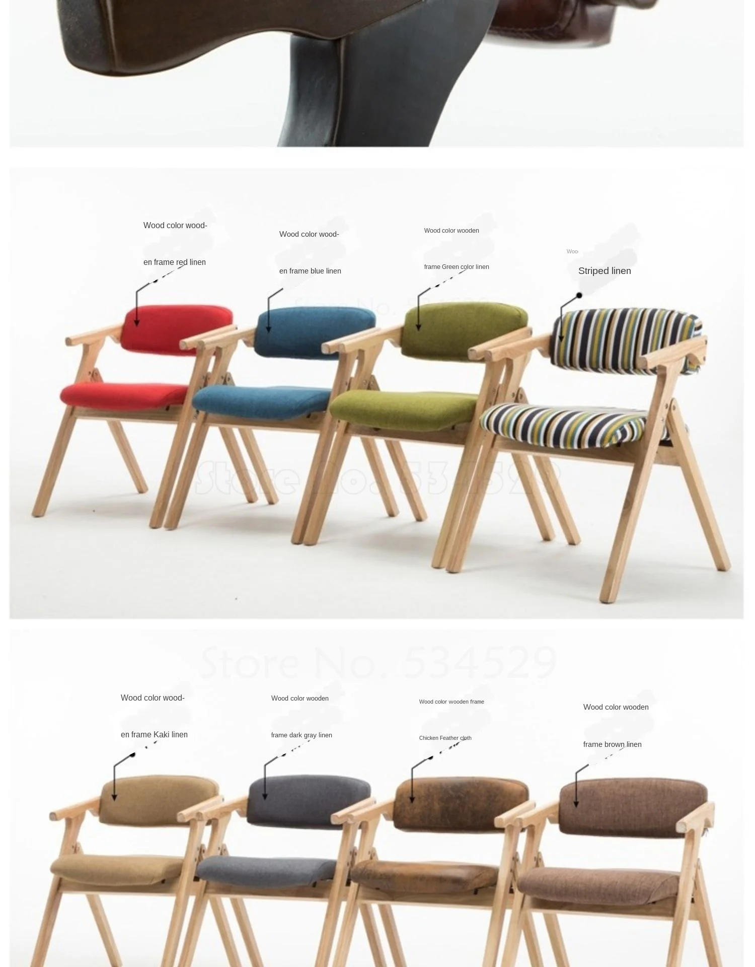 Обеденный стул скандинавский деревянный обеденный современный минималистичный