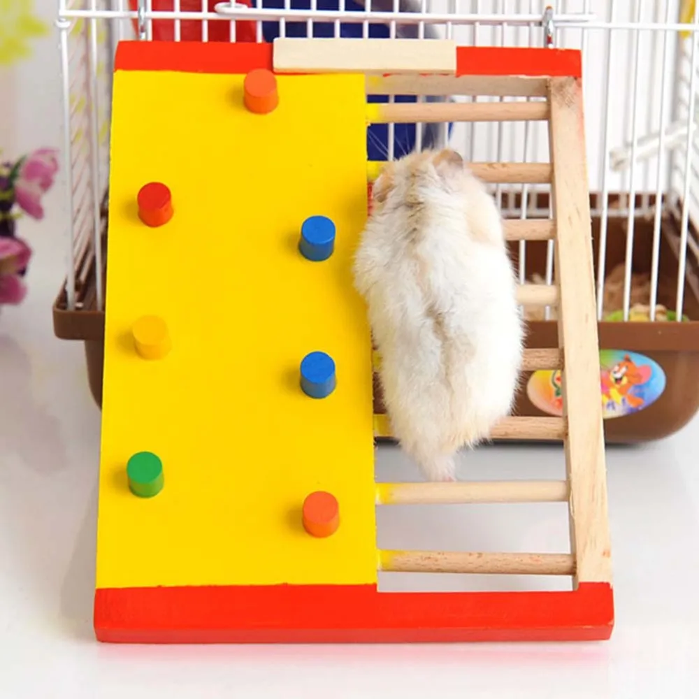 

1Pc Hamster Training Ladder Pet Hamster Ladder Colorful Climbing Plaything