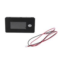 capacity temperature meter dustproof meter temperature 12v 24v battery power display voltmeter color lcd multi function thermome