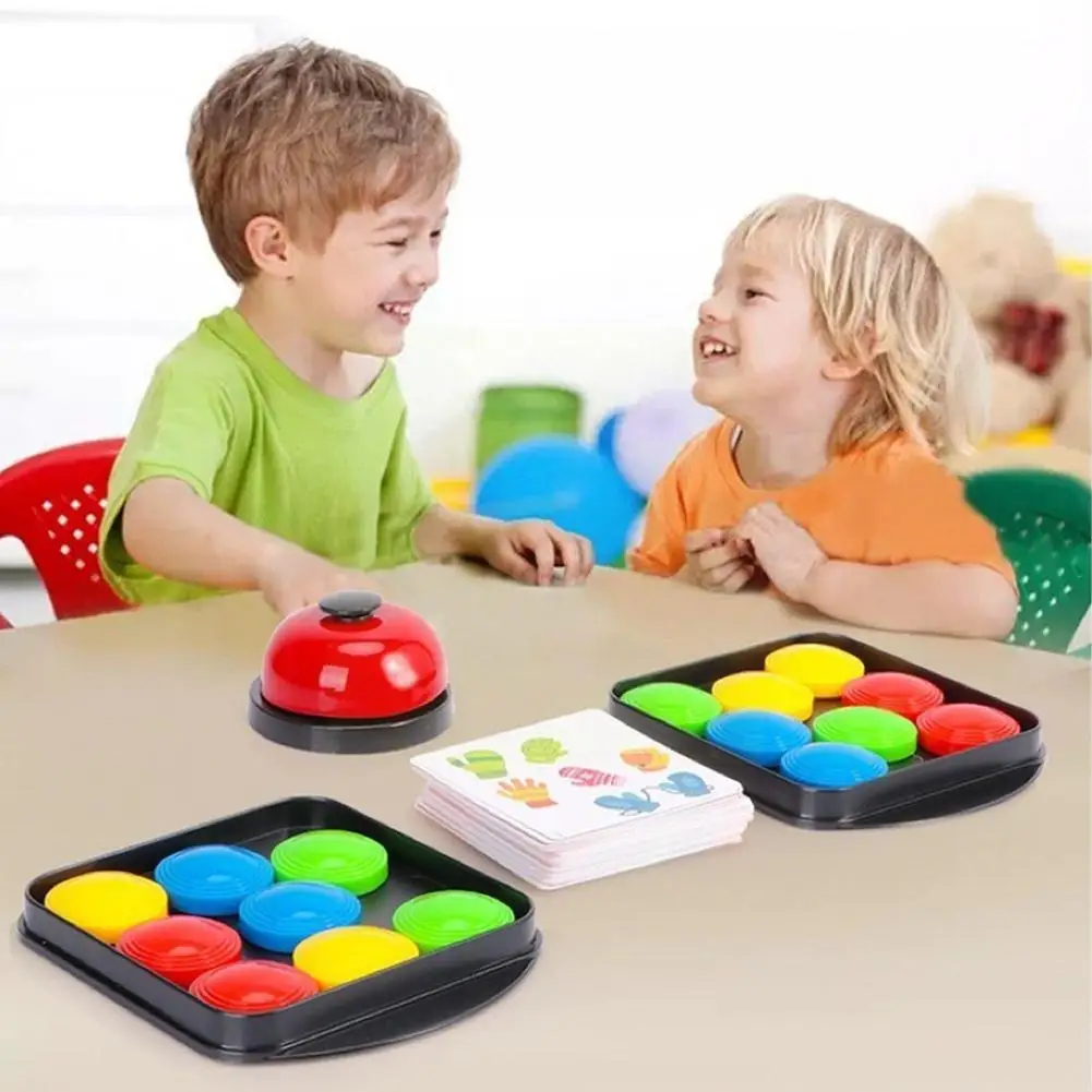 

Parent-child Interaction Game Crazy Push And Push Table Games Color Recognition Game Educational Toys For Children Party Ga L5M1
