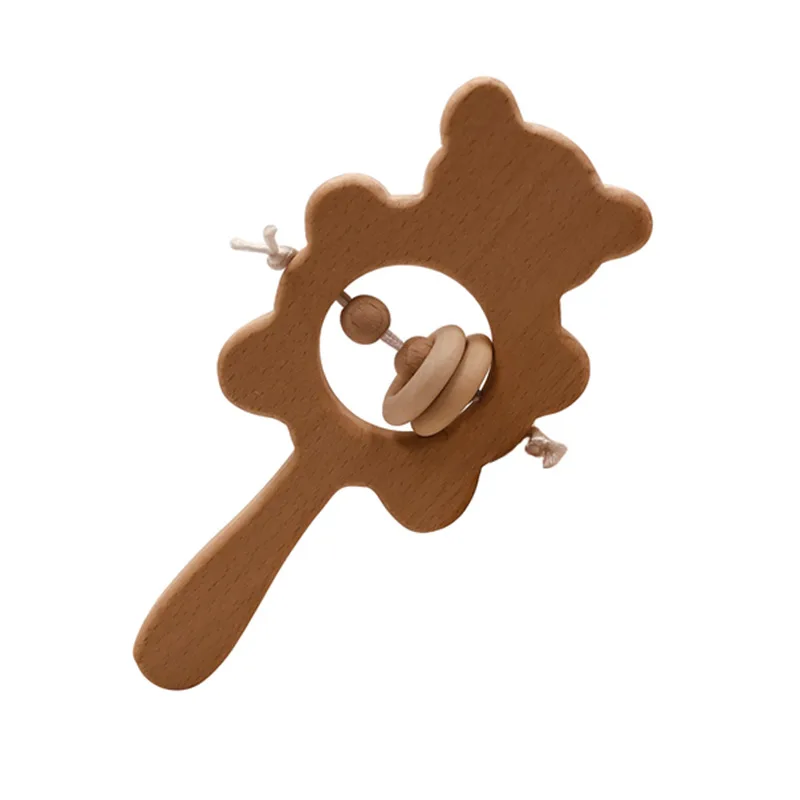 1 шт. деревянное кольцо-прорезыватель для зубов | Игрушки и хобби