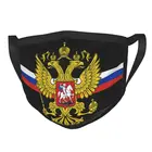 Герб России, маска для лица, для взрослых, защита от смога, русская версия, защитное покрытие, неодноразовый респиратор, маска