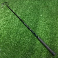 orjd 4 feet spear hook fishing gaff stainless e glass material ice fishing boat eva handle pole with sharp hook fishing tackle