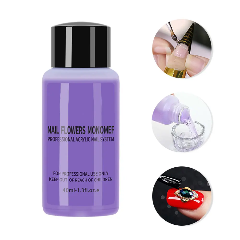 

Жидкий мономер для акриловых ногтей, 40 мл