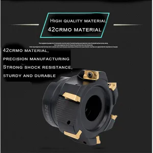 Фреза Угловая фреза 90 градусов BAP400R BAP300R 50-22-4T 63-22-4T 50-22-5T 63-22-6T 80-27-6T 4T 5T 6T 7T 8T