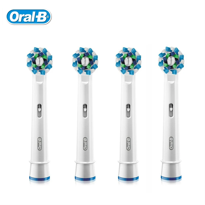 Зубная щетка Oral B сменная с крестообразной головкой для электрическая зубная