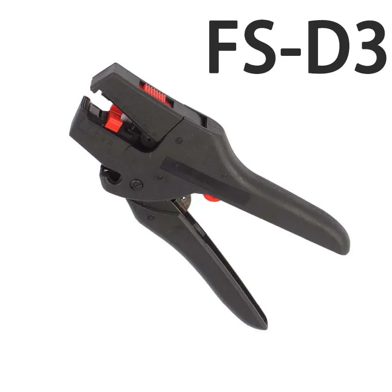FS-D3 LB-1 саморегулирующаяся изоляция для зачистки проводов диапазон 0,03-10 мм2 с высококачественным резцом для зачистки проводов плоский нос FS-D3 - Цвет: FS-D3