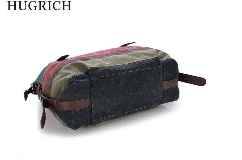 

Canvas Totes Striped Womens Handbag 2021 Patchwork Rainbow Shoulder Bag Fashion Female Casual Crossbody Bag