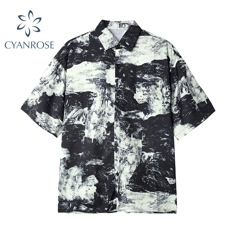 Женская рубашка с коротким рукавом летняя модная Новая повседневная блузка