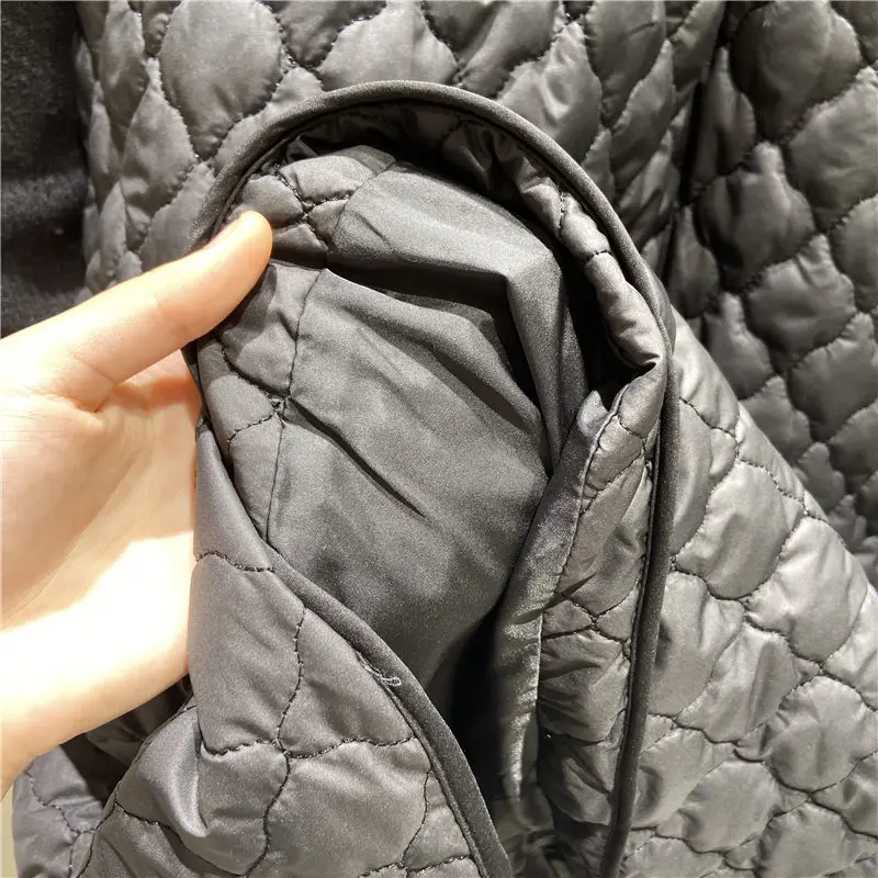 

2021 Autumn and Winter Short Sleeve Cotton Dress Women's Slim Waist Round Neck Pullover Midi Dress